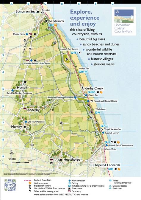 lincolnshire coastline map.